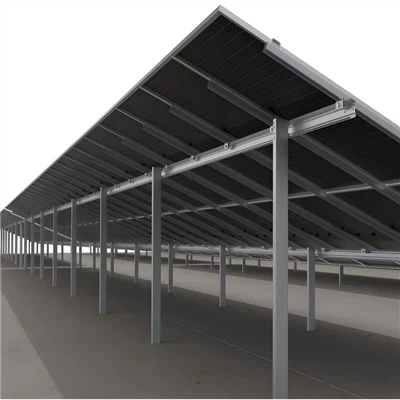 ZAM Coated Steel Solar Rack Ground Mount