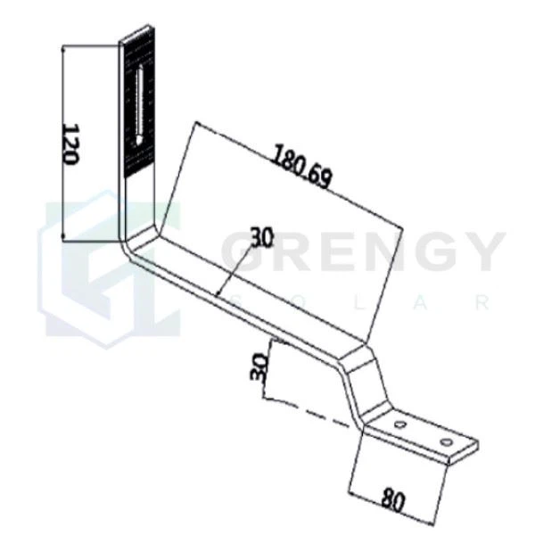 flat tile roof hooks