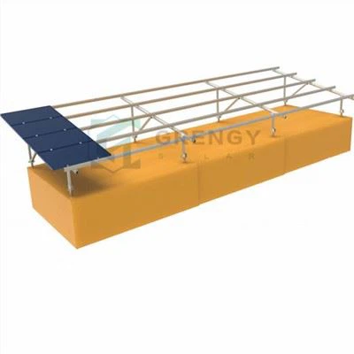 Dvostruka kolona Solarna konstrukcija za montažu na tlo