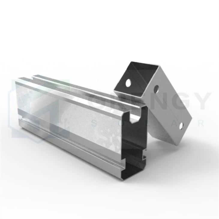 solar mount aluminum rails