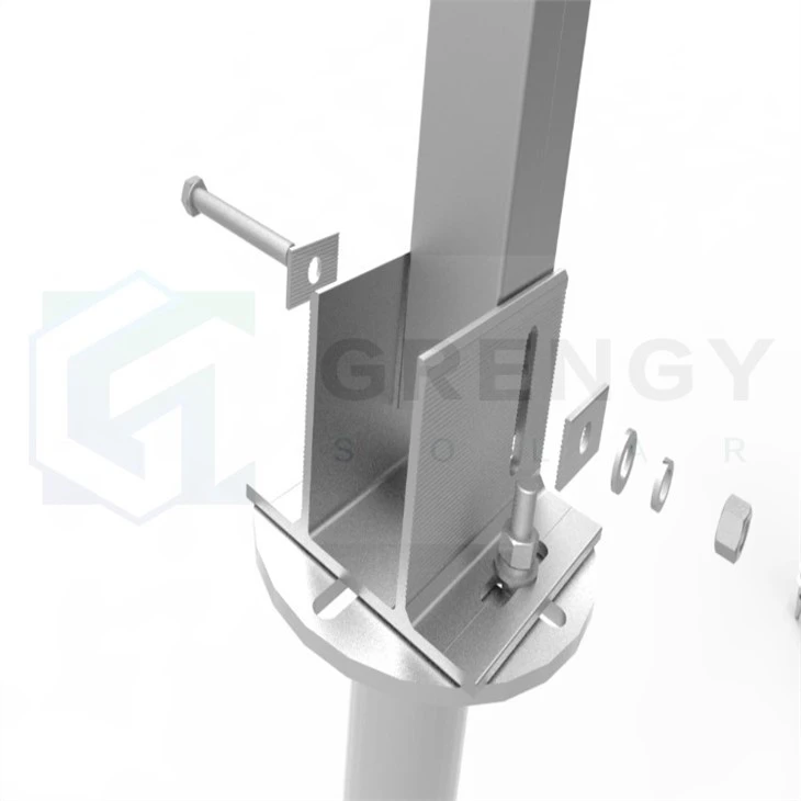 solar mounting system for ground