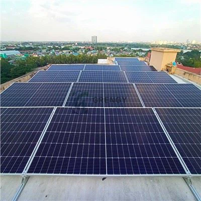 Balastirana ravna krovna solarna stalak montaža sustava