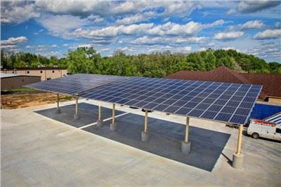Prefabricirani solarni nadstrešnica