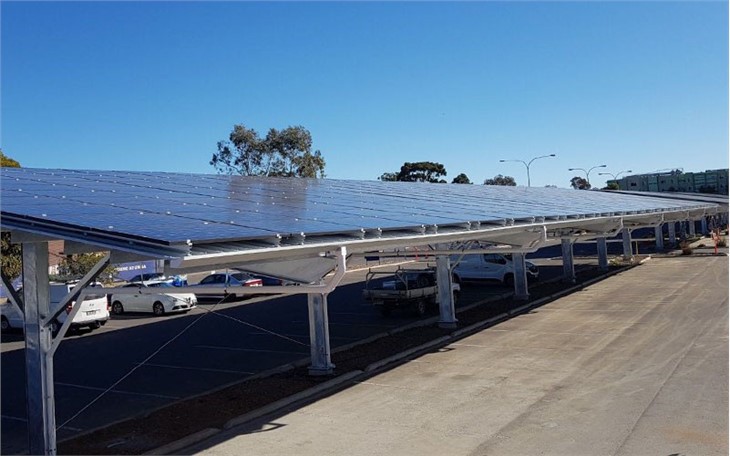 ODM Hot Dipped Galvanized Steel Solar Panel Carport