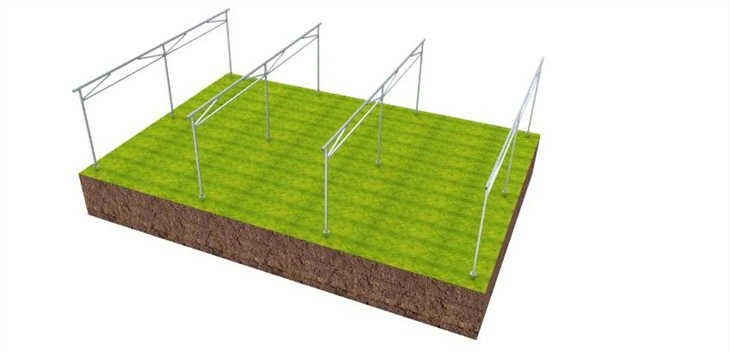 Solar Agriculture Mounting Structure