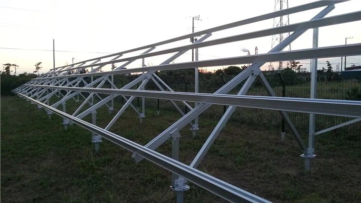 Solar Panel Ground Rack System
