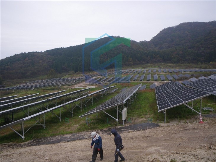 Aluminum Ground Mounting Structure