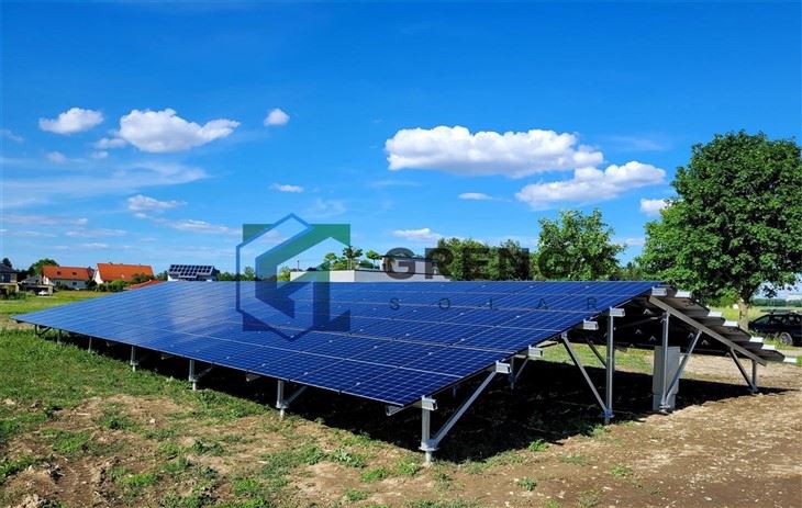 Anodized Aluminum Solar Ground Mounting | Corrosion-Resistant Solar Mounts manufacturers