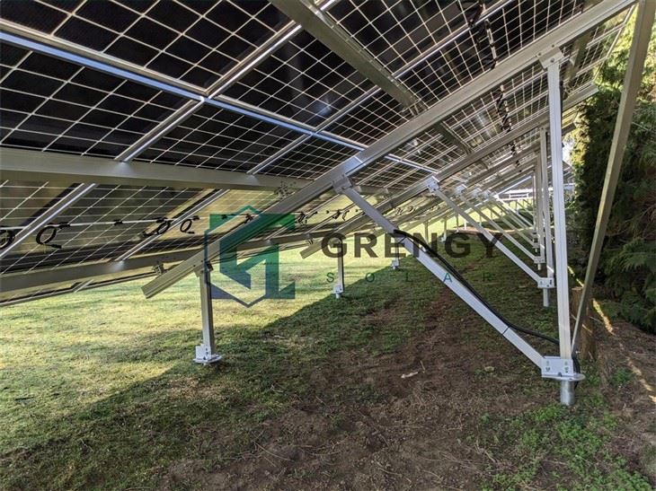 Anodized Aluminum Solar Ground Mounting | Corrosion-Resistant Solar Mounts high quality