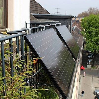 Balcony-Mounted Solar Panel Support Structure best