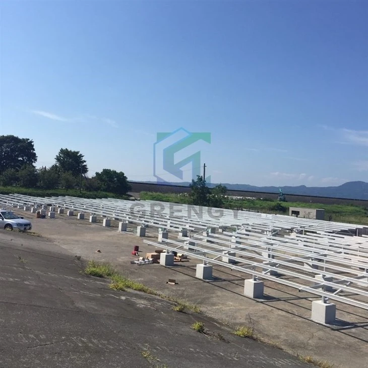Concrete Pier Base Mount Structure