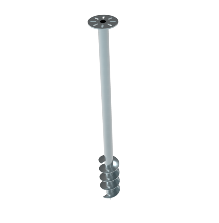 Galvanized Solar Screw Piles factory