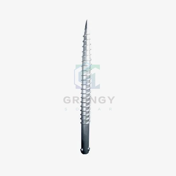 Helical Piles Screw Piles Ground Screw Foundatioin For Solar Panel
