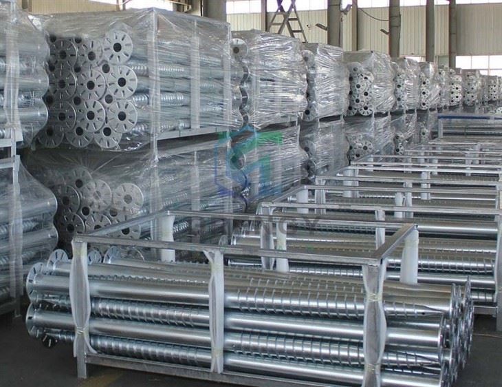 Helical Piles Screw Piles Ground Screw Foundatioin For Solar Panel