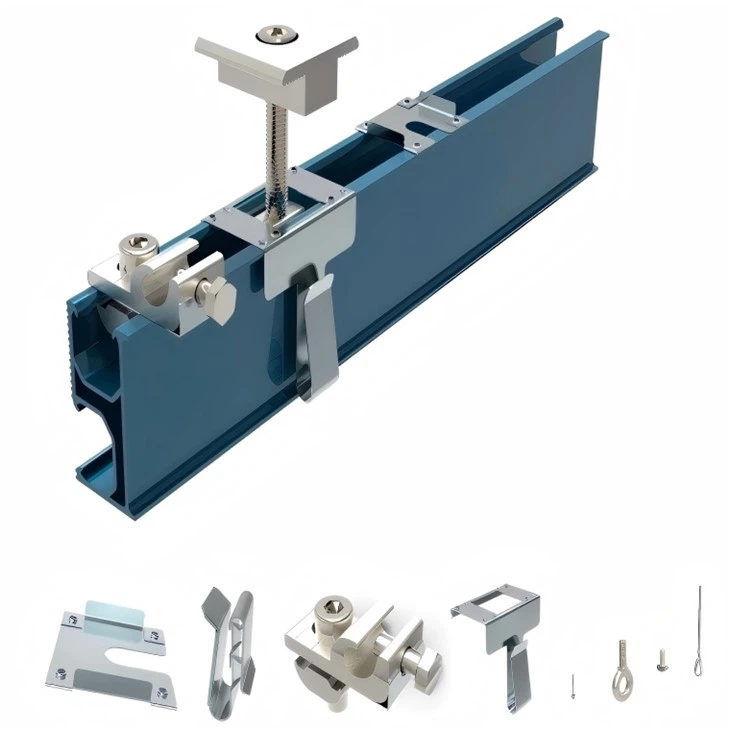 Metalni krovni solarni PV sistemi za montažu