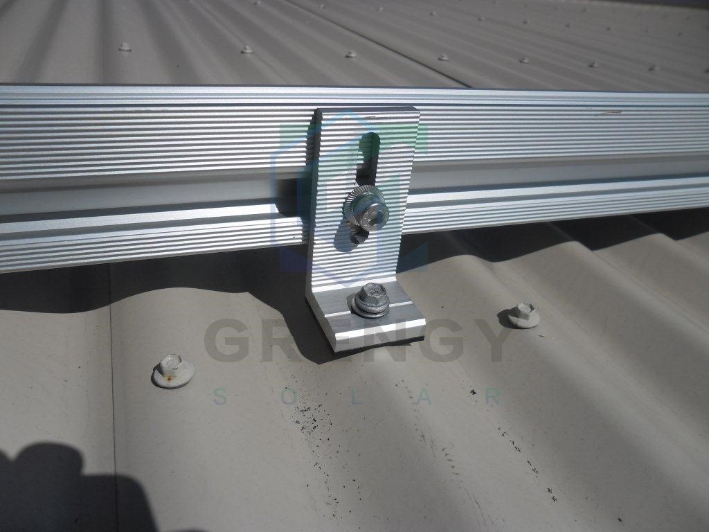 Trapezoidal Metal Roof Solar Mountdetail Trapezoidal Metal Roof Solar Mountdetail