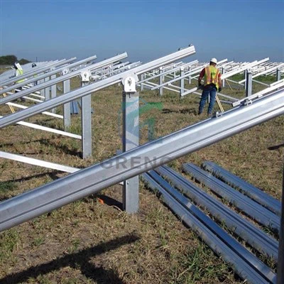 Mlazni ramming solarni sistem za montažu