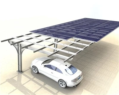 HDG čelična solarna konstrukcija nadstrešnice