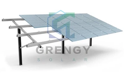 Konstrukcije za montažu solarnih stubova na zemlji