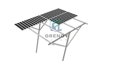 Ramming gomile solarni aluminijski prizemlje