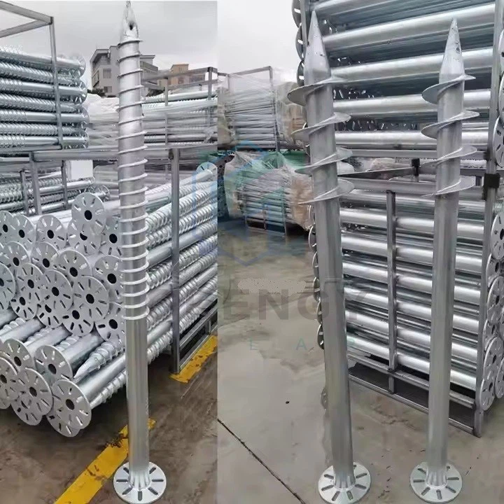 Solar Panel Ground Screws | Heavy-Duty Helical Piers For Solar Mounting Systems