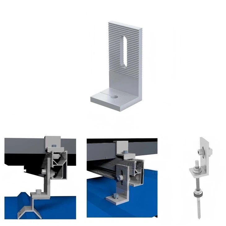 Trapezni metalni krovni solarni nosač